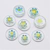 Handmade Millefiori Glass Cabochons G-F346-03-2