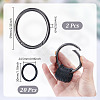 Alloy & Iron Spring Gate Rings FIND-GA0005-18-2