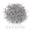 Tarnish Resistant 304 Stainless Steel Open Jump Rings STAS-E011-4x0.7mm-1