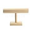 T-Shaped Bar Wood Bracelet Display Stands BDIS-F005-01A-2