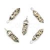 Natural Dalmatian Jasper Double Terminated Pointed Pendants G-D415-03-2