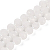 Natural White Jade Beads Strands G-H057-A22-07-1