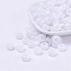 Opaque Acrylic European Large Hole Beads PL338-1-2