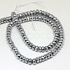 Electroplate Non-magnetic Synthetic Hematite Beads Strands G-J160-B-01-2