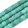Ombre Effect Dyed Glass Beads Strands GLAA-H037-01-2