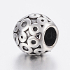 304 Stainless Steel European Beads Enamel Settings STAS-H440-53AS-2