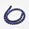 Natural Lapis Lazuli Round Bead Strands G-E262-01-12mm-3