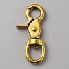 Brass Swivel Snap Hook Clasps FIND-WH0139-148-1
