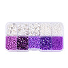 DIY 10 Style ABS & Acrylic Beads Jewelry Making Finding Kit DIY-N0012-05F-1