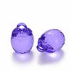 Autumn Theme Transparent Acrylic Pendants TACR-T024-04B-936-3