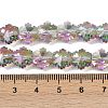 Electroplate Glass Beads Strands EGLA-B011-01A-HR01-4