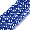 Baking Paint Glass Pearl Bead Strands X-HY-Q003-3mm-28-1