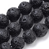 Natural Lava Rock Beads Strands G-S259-11-14mm-1
