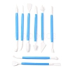 Plastic Pottery Clay Carving Curved Clapper Tool TOOL-F014-05-3