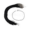 Black Rubber Necklace Cord Making RCOR-D002-C-1