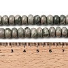 Natural Green Wood Lace Stone Wooden Jasper Beads Strands G-A280-A29-02-5