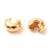 Brass Crimp Beads Covers X-KK-F824-036A-G-2