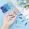60Pcs 3 Colors Handmade Evil Eye Lampwork  Pendants FIND-DC0001-88-3