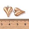 Ion Plating(IP) 304 Stainless Steel Pendants STAS-A076-13RG-3