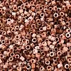 Opaque Picasso Cylinder Glass Beads SEED-Q039-06A-05-3
