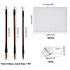 4Pcs Chinese Calligraphy Brushes Pen Kits AJEW-PH0002-93-4