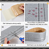 Self-Adhesive PE Contact Paper AJEW-WH20001-94A-03-6