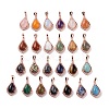 Natural & Synthetic Mixed Gemstone Pendants G-H283-04RG-1