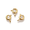 Eco-friendly Brass Spring Ring Clasps KK-D082-01E-G-1