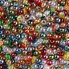 Transparent Colours Rainbow Glass Seed Beads SEED-N007-08-3