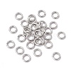 Non-Tarnish 304 Stainless Steel Open Jump Rings STAS-C040-01E-P-1