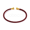 Braided Carbon Steel Wire Bracelet Making MAK-A017-B51-1