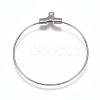Tarnish Resistant 304 Stainless Steel Wire Pendants STAS-M274-020E-1