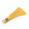 Polyester Tassel Pendants FIND-I009-D17-2