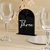 Arch Acrylic Blank Place Cards AJEW-WH0348-27-4