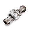 Vintage Alloy with Rhinestone Cardigan Clips LS-JEWB-B002-09AS-2