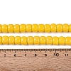 Opaque Glass Beads Strands GLAA-NH0002-B10-2
