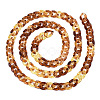 Acrylic Curb Chains X-SACR-P065-R08-3