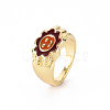 Alloy Enamel Wide Band Rings RJEW-N034-007E-RS-3