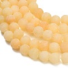 Natural Yellow Calcite Beads Strands GG-CBAA3AB-01-8mm-3