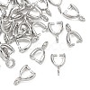 SHEGRACE Brass Ice Pick Pinch Bails XGRQ1U155-370P-1