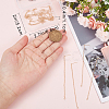 16Pcs Rack Plating Brass Stud Earring Findings KK-BBC0009-79-3