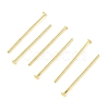 SHEGRACE Brass Flat Head Pins XGR0084G-32G-1