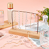 20Pcs 2 Color ABS Plastic Imitation Pearl Hair Pendants Decoration Clips OHAR-AB00002-4