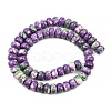 Dyed Synthetic Riverstone Beads Strands G-Z105-C01-01B-3