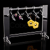 Acrylic Earring Display Stands EDIS-PH0001-43B-1