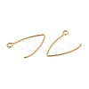 Ion Plating(IP) 316 Stainless Steel Earrings Finding STAS-B025-01G-2