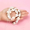 Natural Baroque Pearl Keshi Pearl Beads Strands PEAR-Q015-017-6