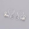 Transparent U Type Painless Prevent Allergy Resin Ear Clip KY-L005-03S-1