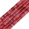 Dyed Natural Agate Beads Strands G-U030-B01-04-2