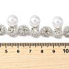 Brass Crystal Rhinestone Cup Chains OCOR-XCP0002-76-4